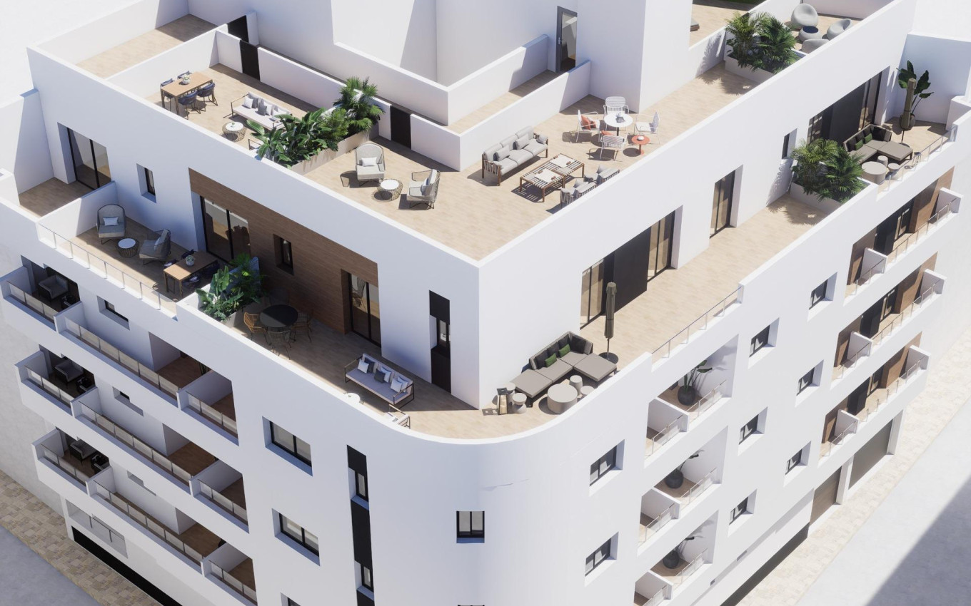 Nieuwbouw - Appartement - Torrevieja - pueblo