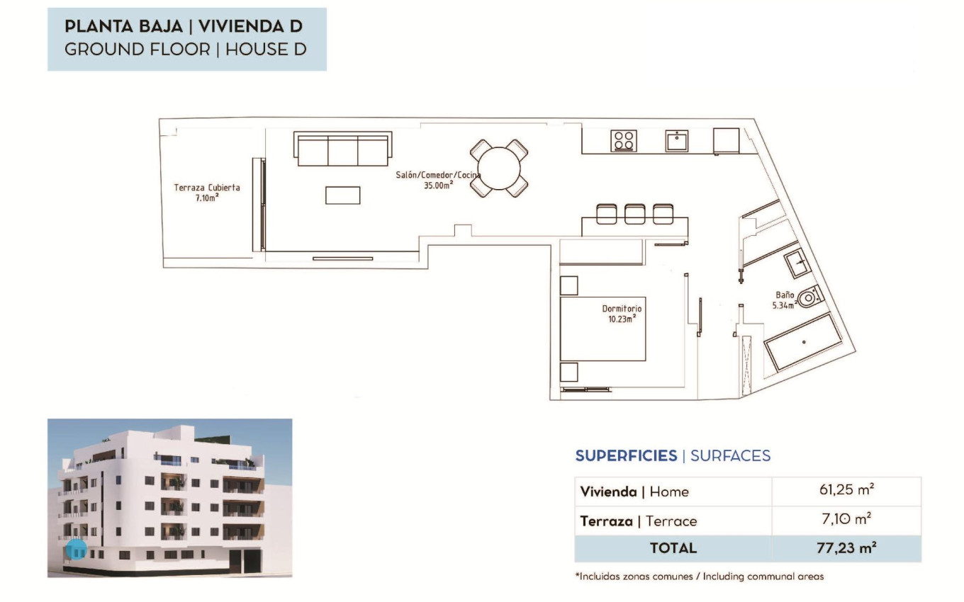 Nieuwbouw - Appartement - Torrevieja - pueblo