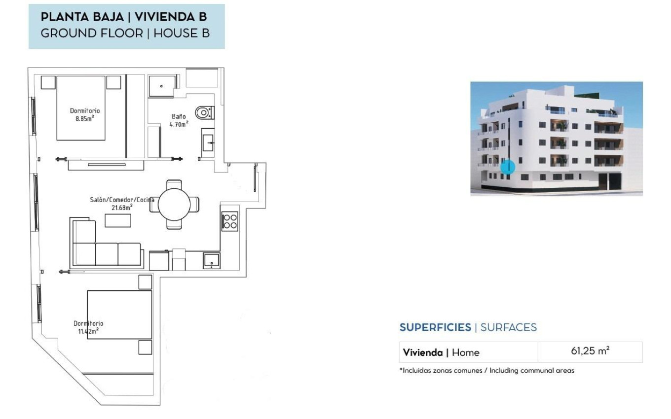 Nieuwbouw - Appartement - Torrevieja - pueblo