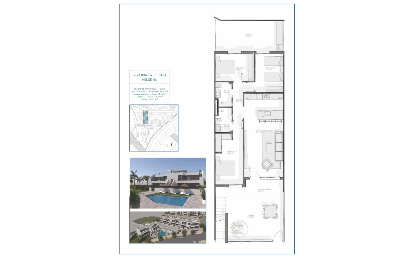 Nieuwbouw - Appartement - Vera - Pueblo Salinas