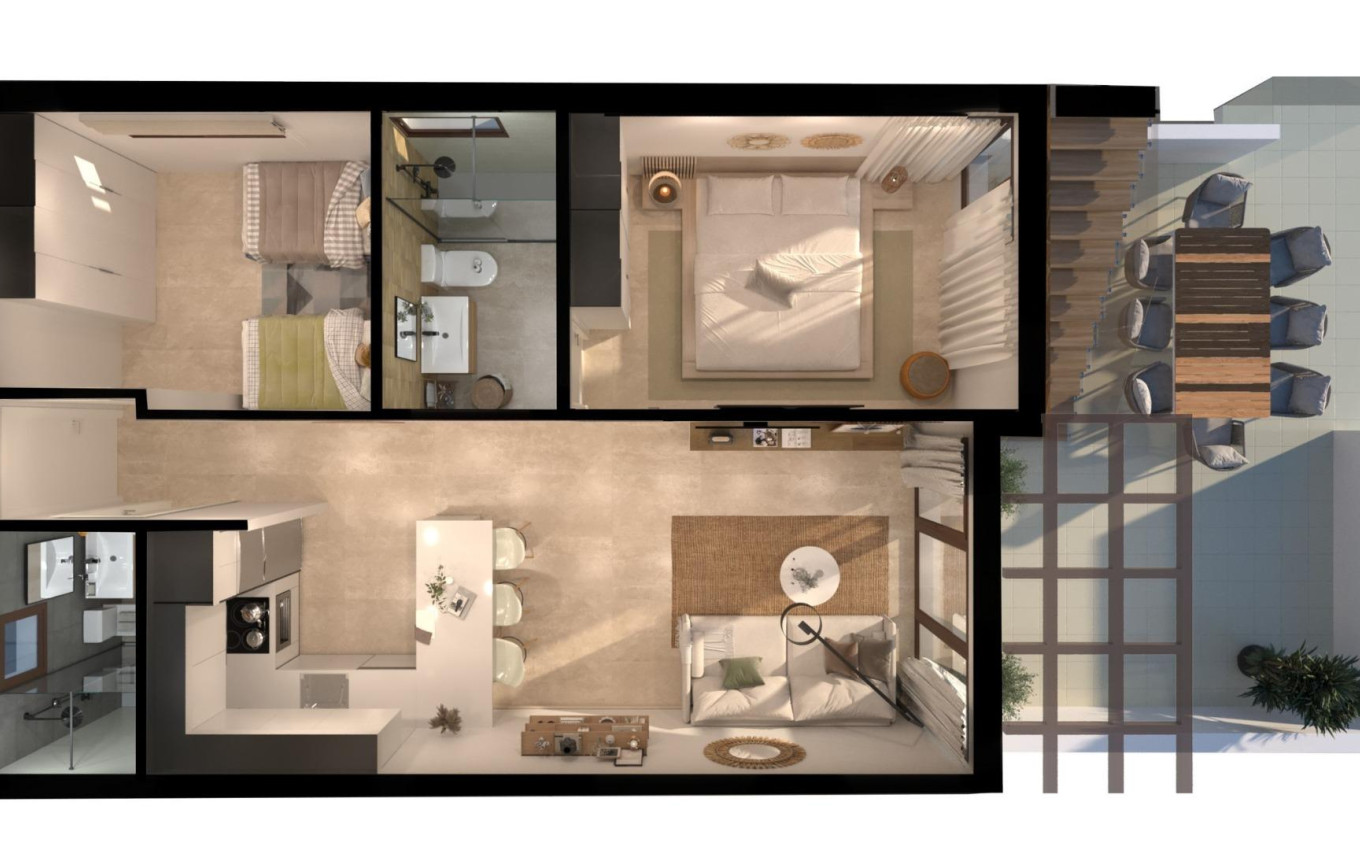 Nieuwbouw - Appartement - Vera - Vera playa
