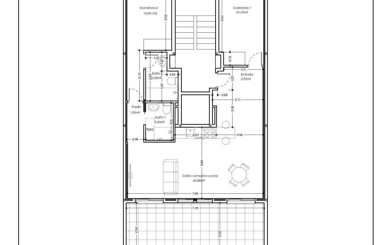 Nieuwbouw - Penthouse - Alicante - Centro