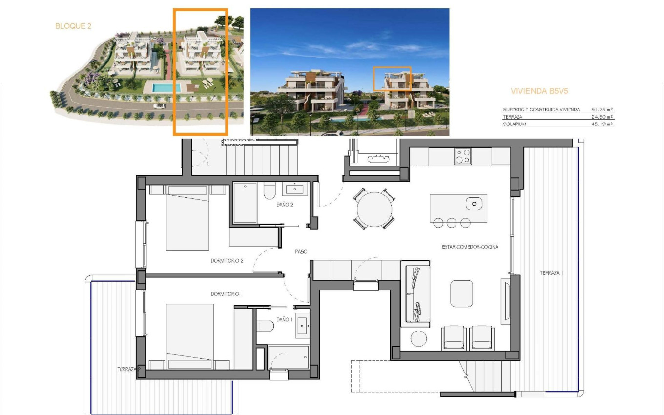 Nieuwbouw - Penthouse - Fuente Álamo - Hacienda del Alamo