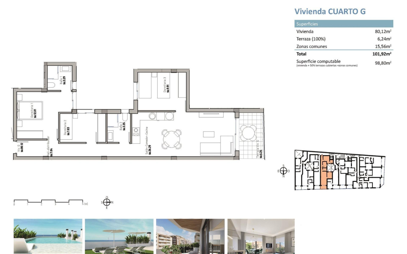 Nieuwbouw - Penthouse - Guardamar del Segura - Pueblo