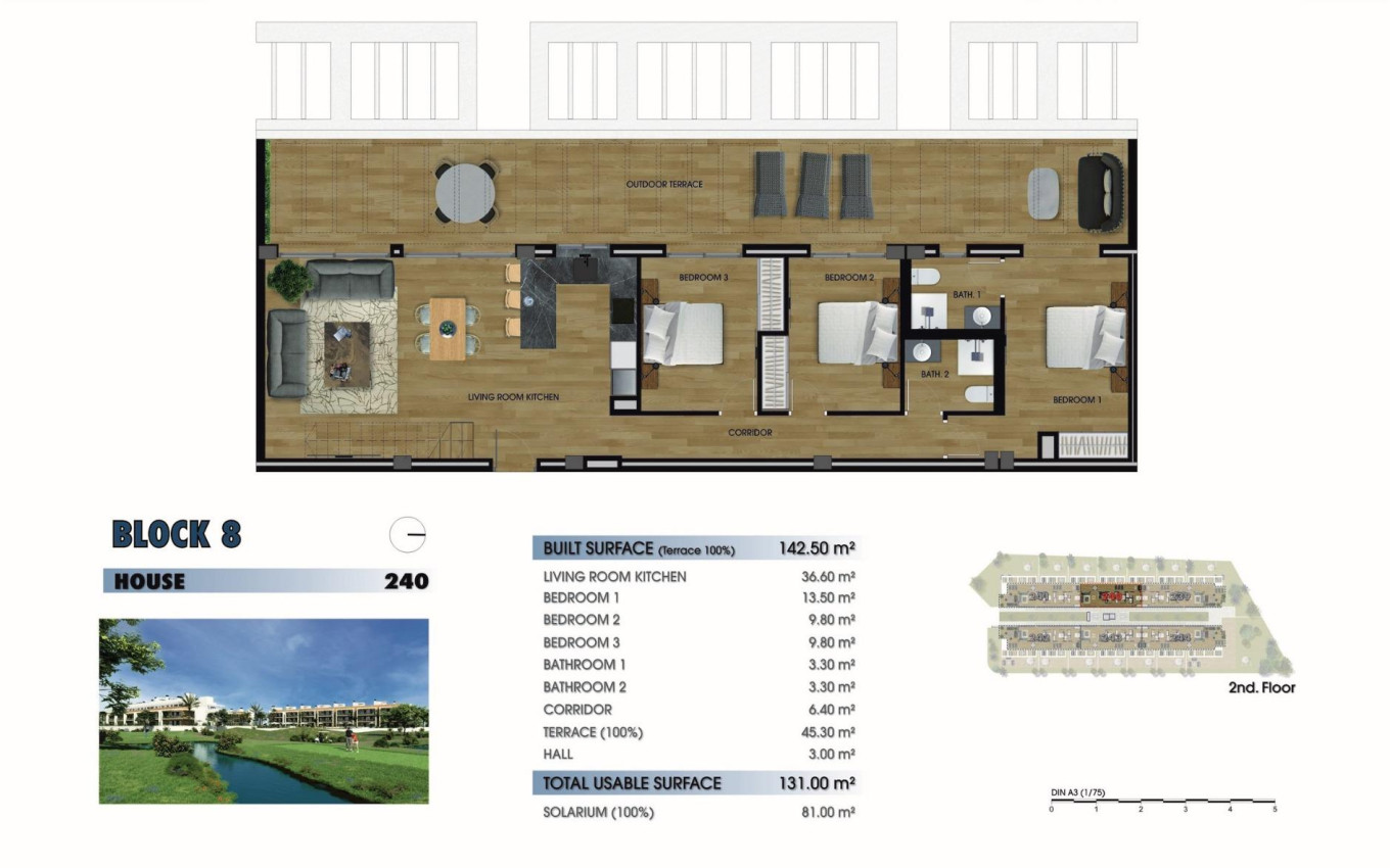 Nieuwbouw - Penthouse - Los Alcázares - Serena Golf