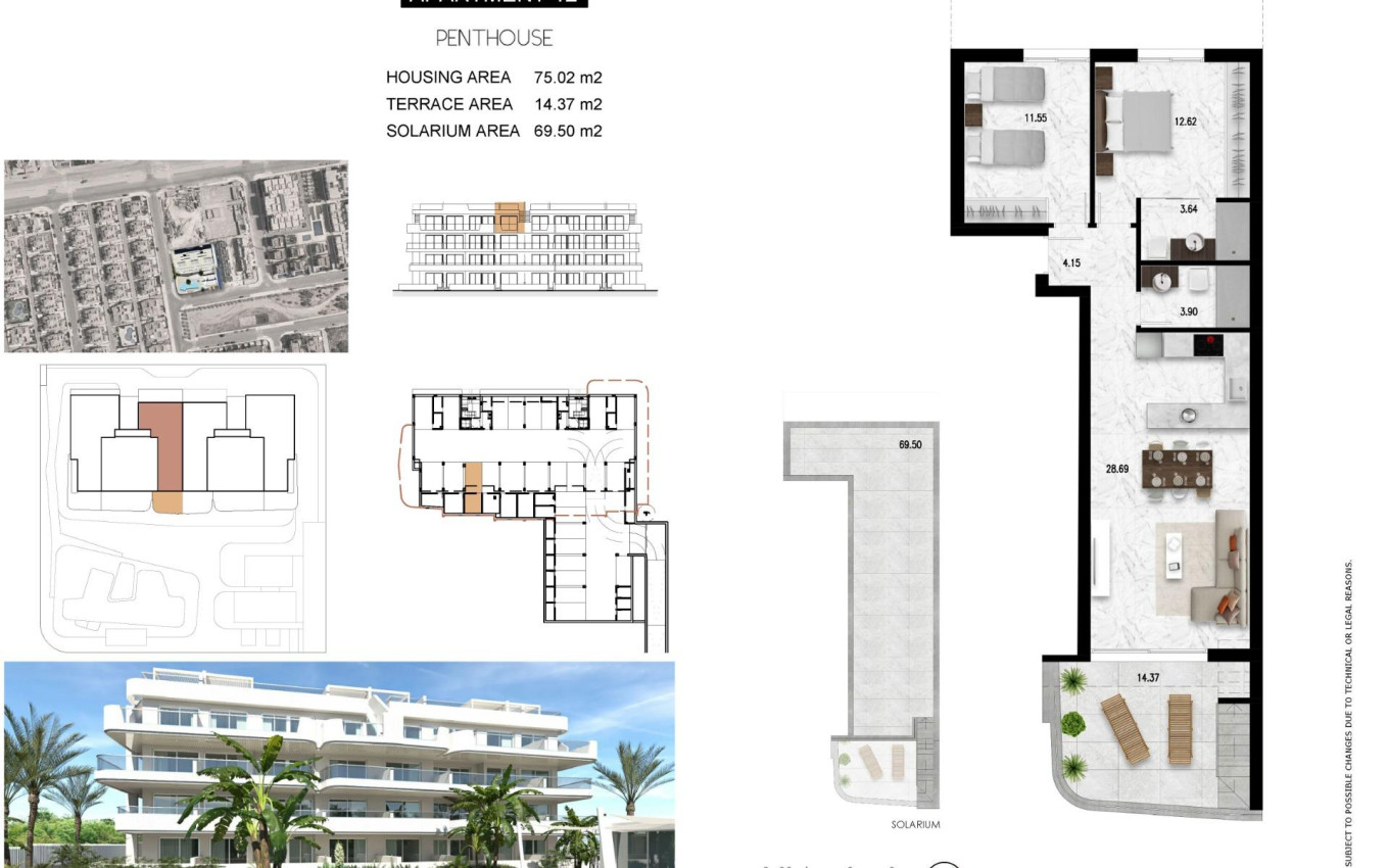 Nieuwbouw - Penthouse - Orihuela Costa - Lomas de Cabo Roig