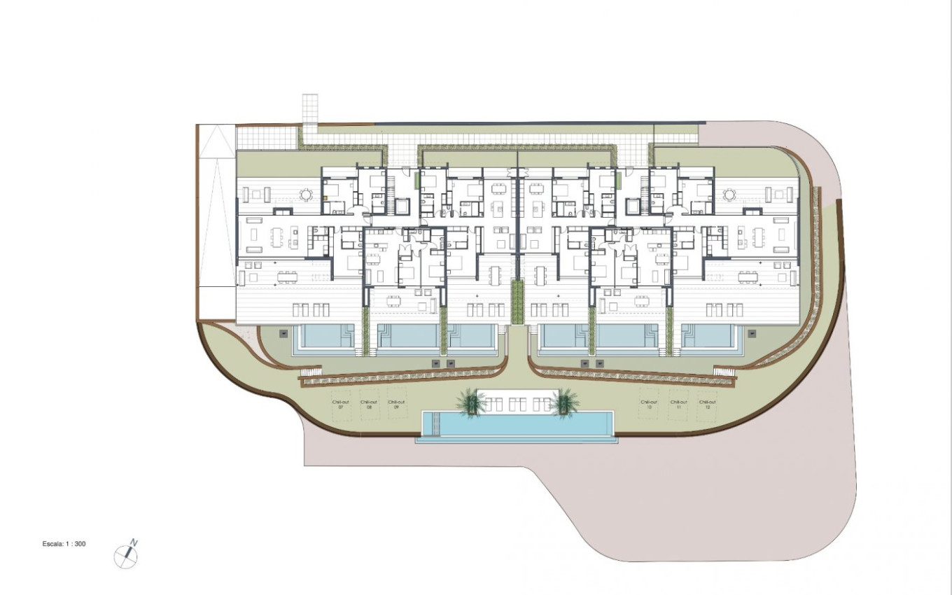 Nieuwbouw - Penthouse Penthouse - Orihuela - Las Colinas Golf