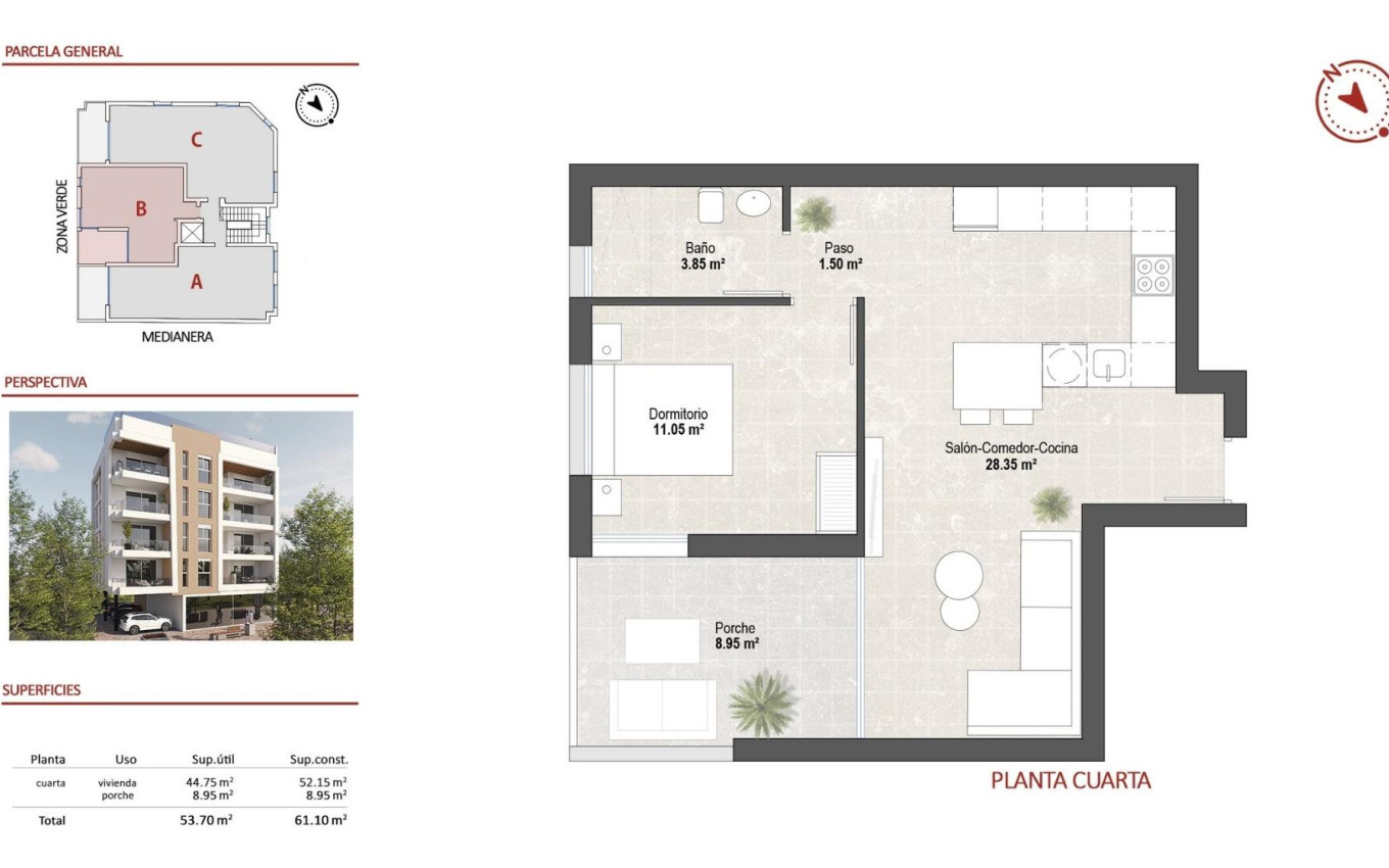 Nieuwbouw - Penthouse - San Pedro del Pinatar - Lo pagan