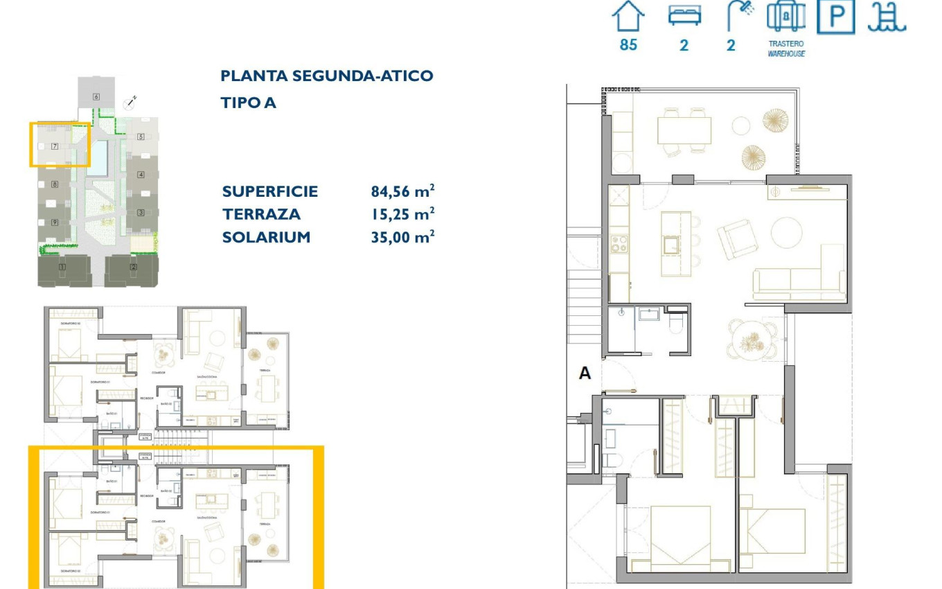 Nieuwbouw - Penthouse - San Pedro del Pinatar - Pueblo