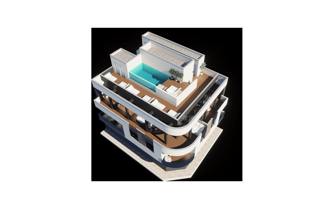 Nieuwbouw - Penthouse - Torrevieja - Centro