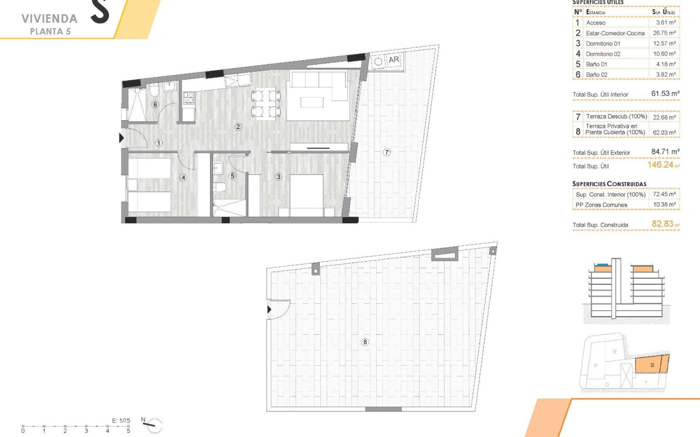 Nieuwbouw - Penthouse - Torrevieja - Centro