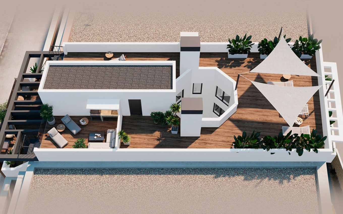 Nieuwbouw - Penthouse - Torrevieja - Playa de El Cura