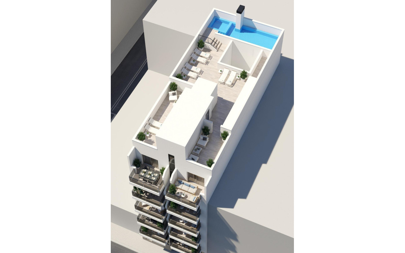 Nieuwbouw - Penthouse - Torrevieja - Playa del cura