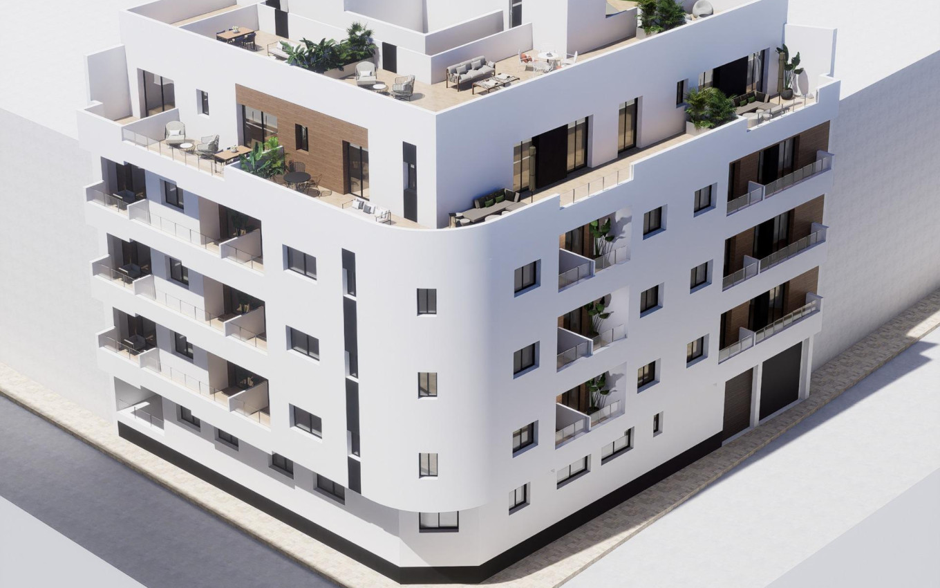 Nieuwbouw - Penthouse - Torrevieja - pueblo