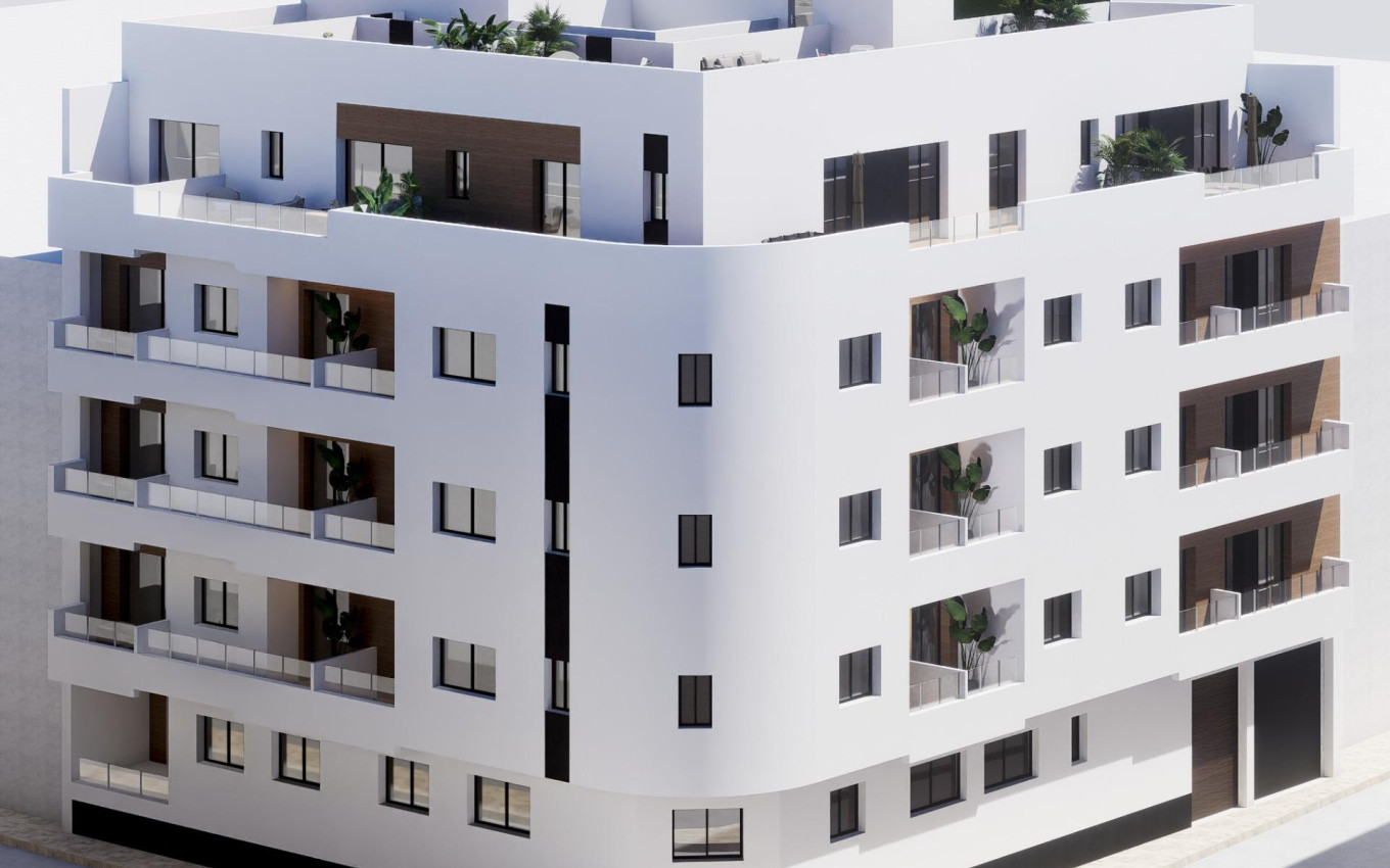 Nieuwbouw - Penthouse - Torrevieja - pueblo