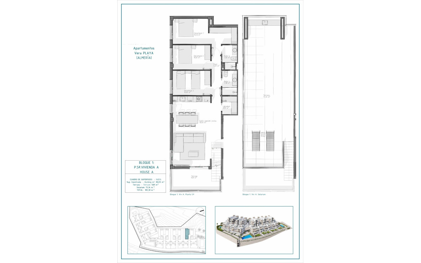 Nieuwbouw - Penthouse - Vera - Pueblo Salinas