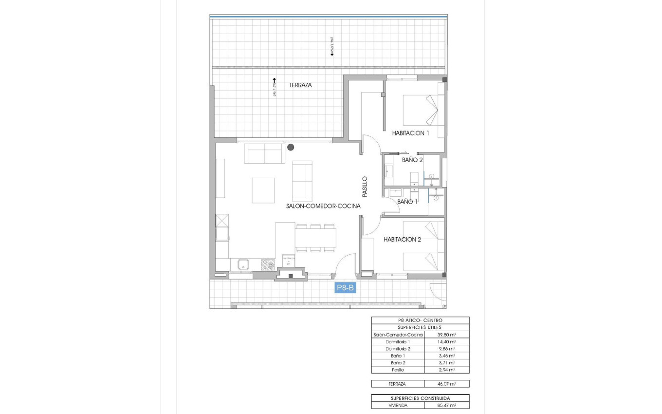 Nieuwbouw - Penthouse - Villajoyosa - Cala de Finestrat