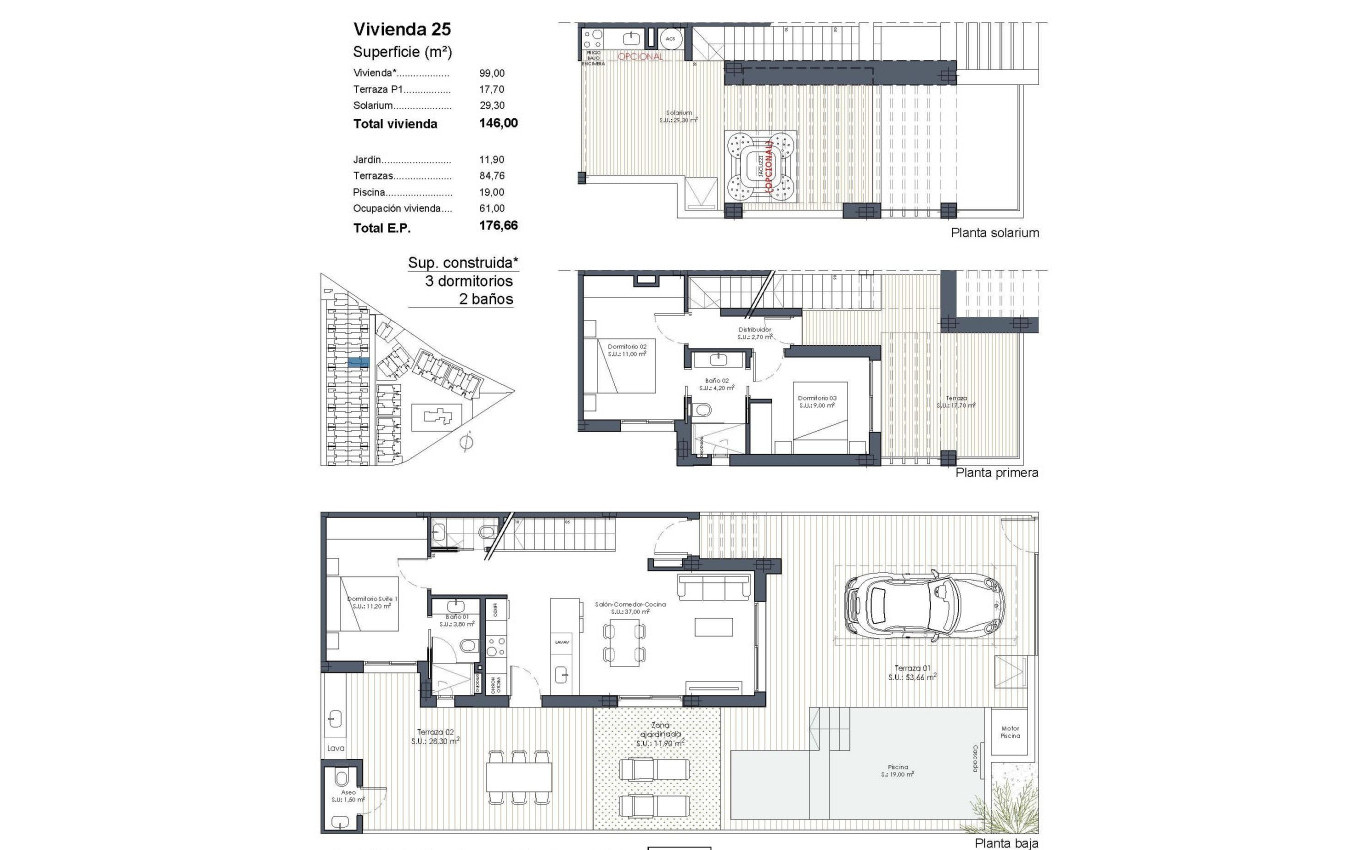 Nieuwbouw - Quad House - Los Alcázares - Serena Golf