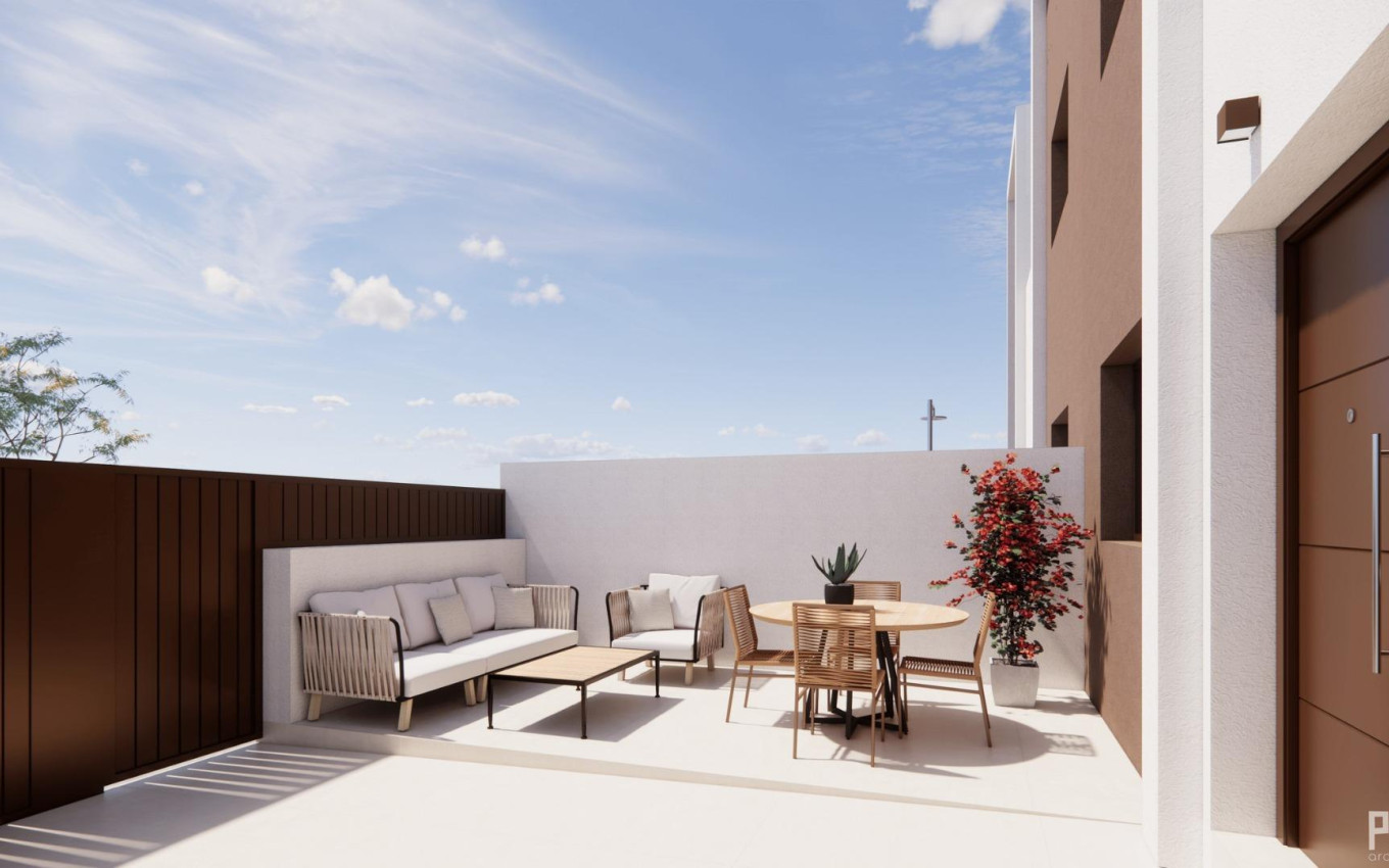 Nieuwbouw - Town House - Pilar de la Horadada - Barrio los Segundas