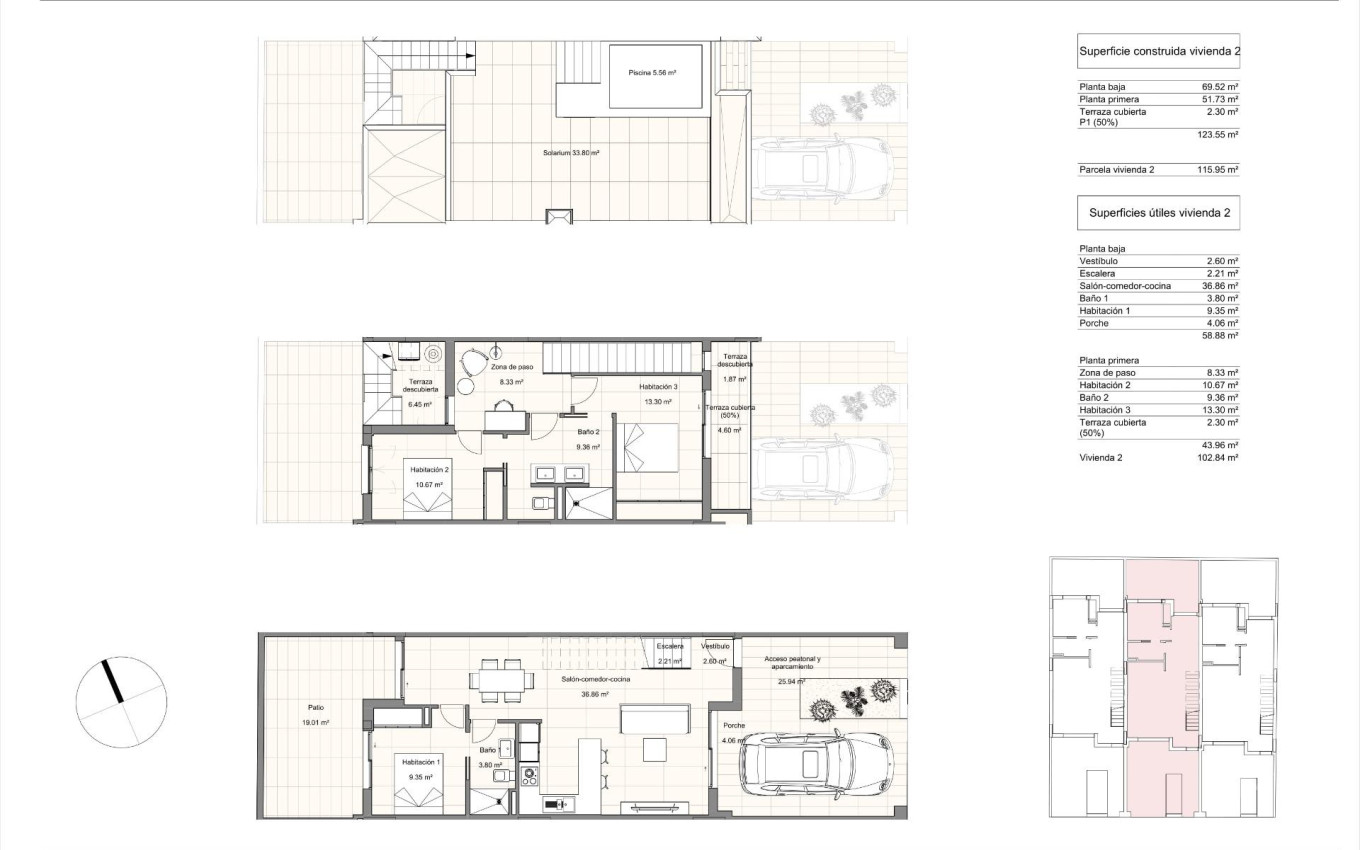 Nieuwbouw - Town House - Pilar de la Horadada - La Torre de la Horadada