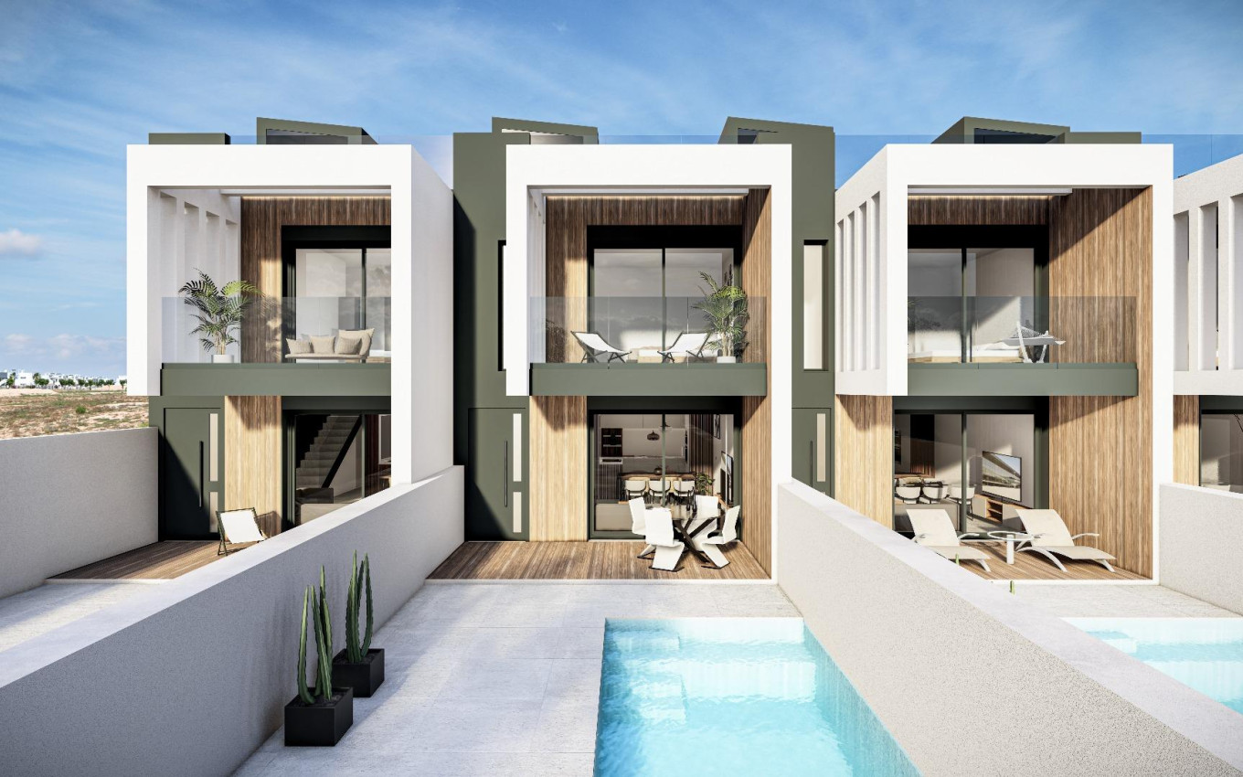Nieuwbouw - Town House - Pilar de la Horadada - Lo Monte