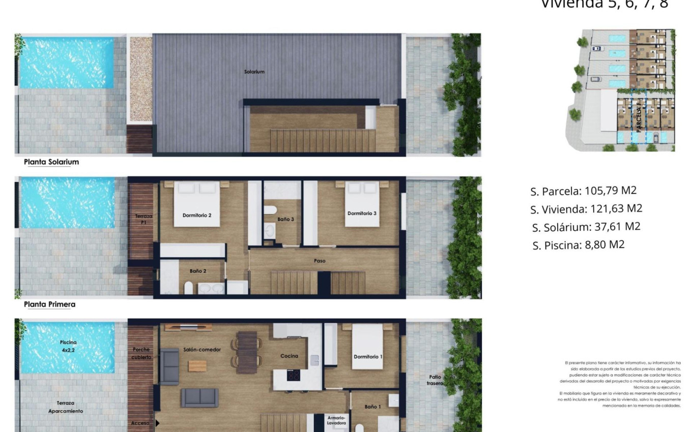 Nieuwbouw - Town House - Pilar de la Horadada - Lo Monte
