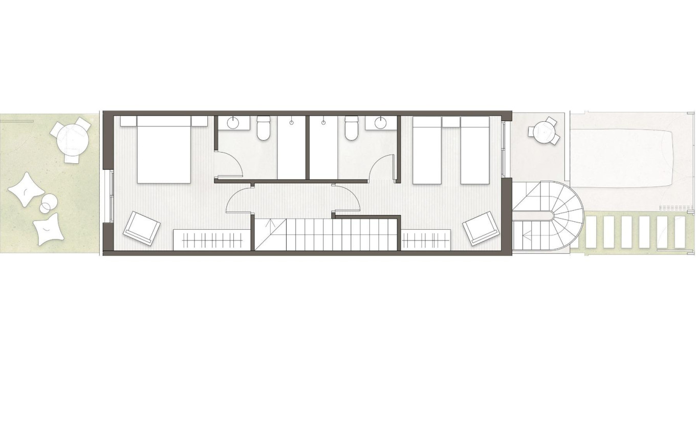 Nieuwbouw - Town House - Pilar de la Horadada - pueblo