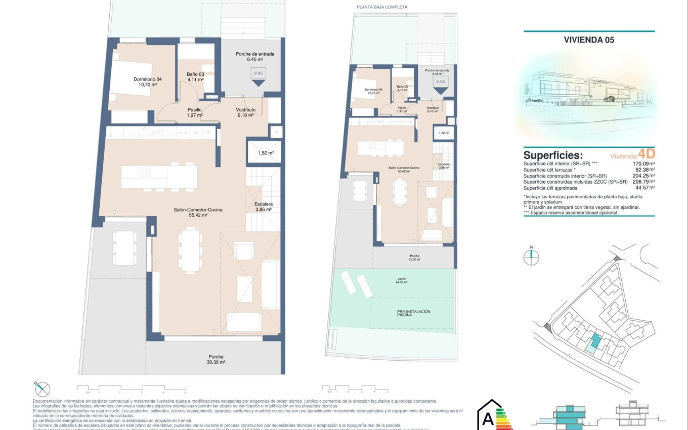 Nieuwbouw - Town House - San Juan Alicante - Cabo de las Huertas