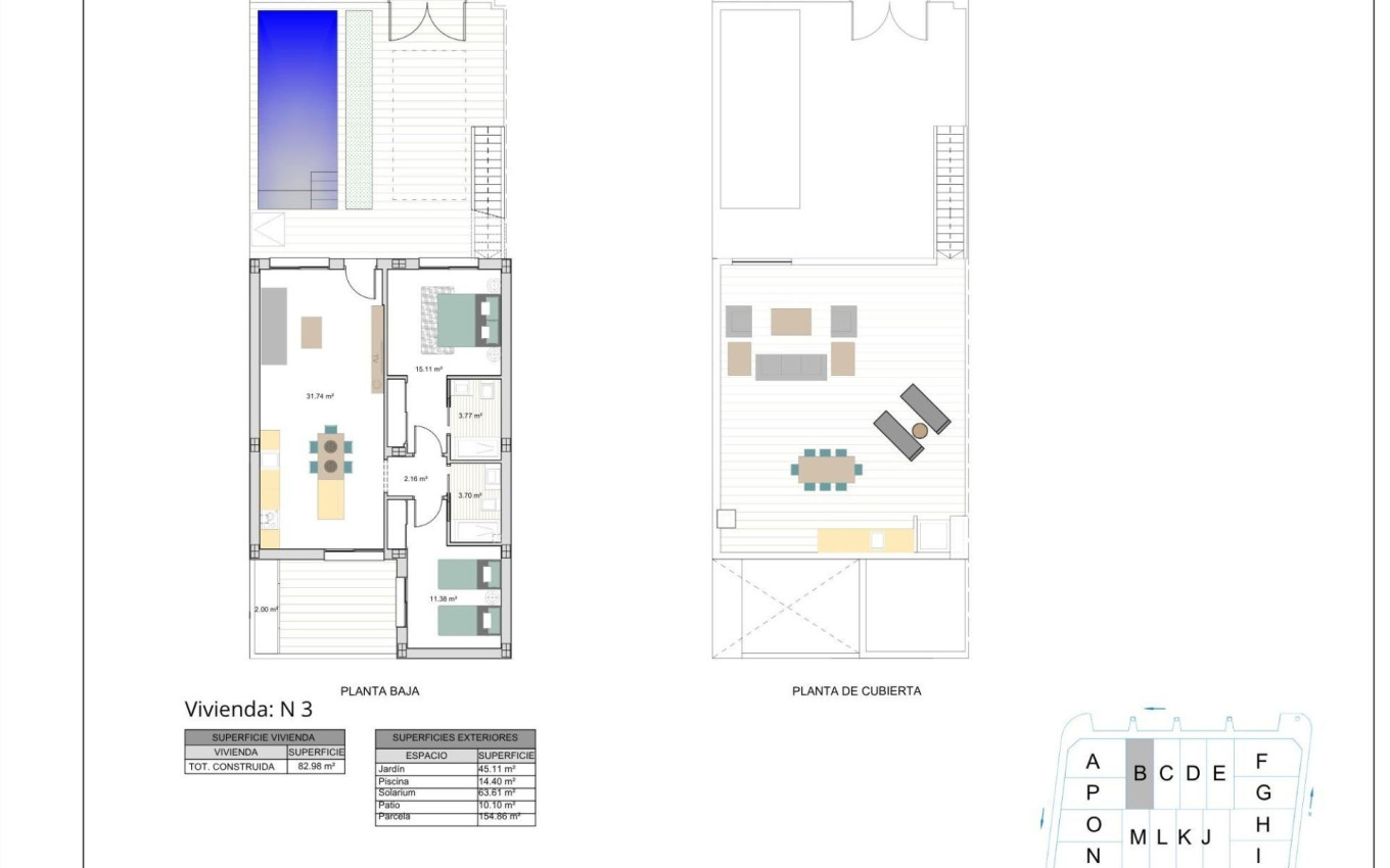 Nieuwbouw - Town House - Torre Pacheco - El Alba