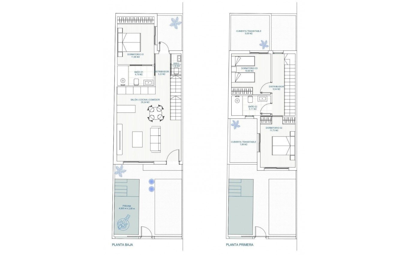 Nieuwbouw - Town House - Torre Pacheco - pueblo