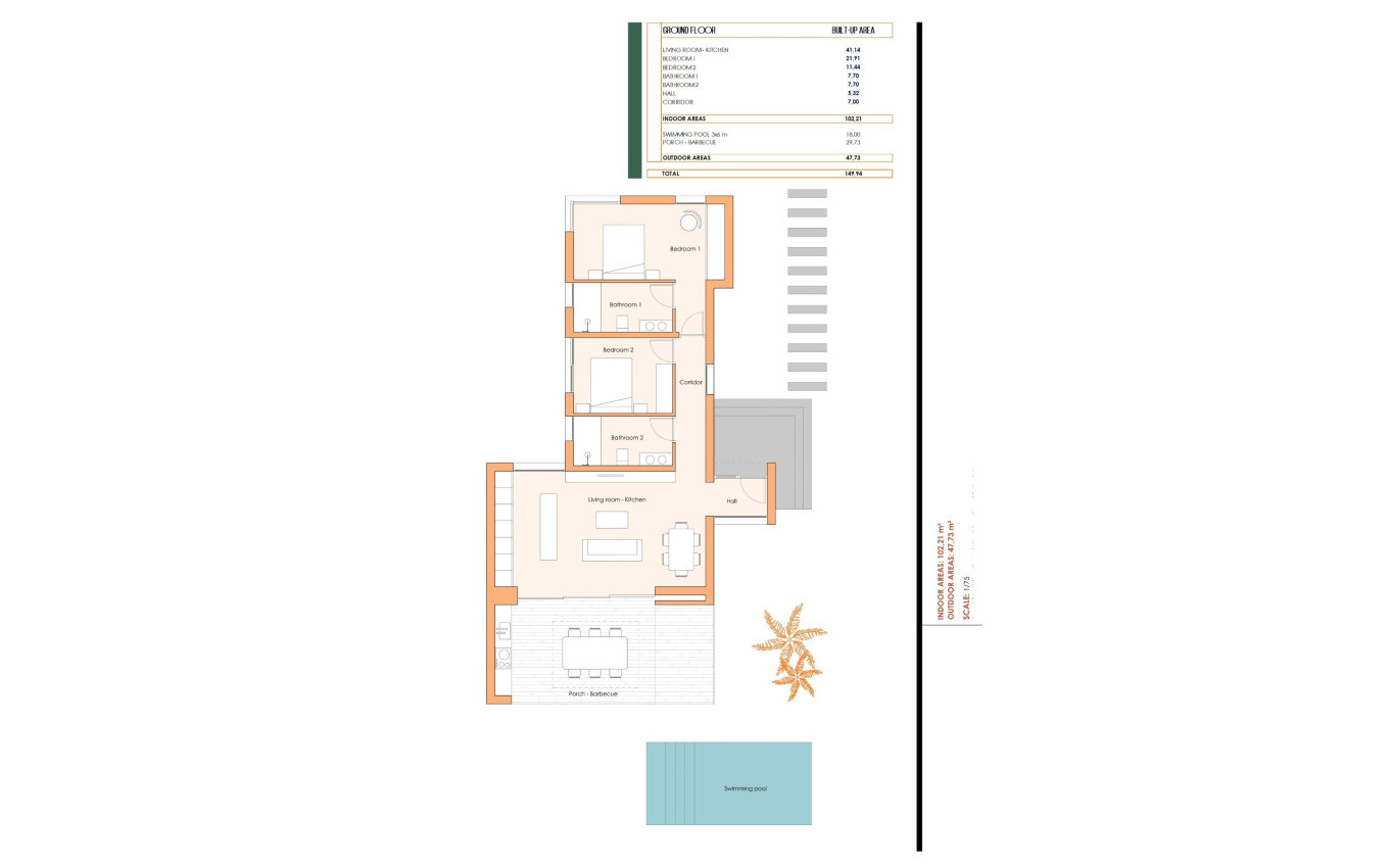 Nieuwbouw - Villa - BAÑOS Y MENDIGO - Altaona Golf