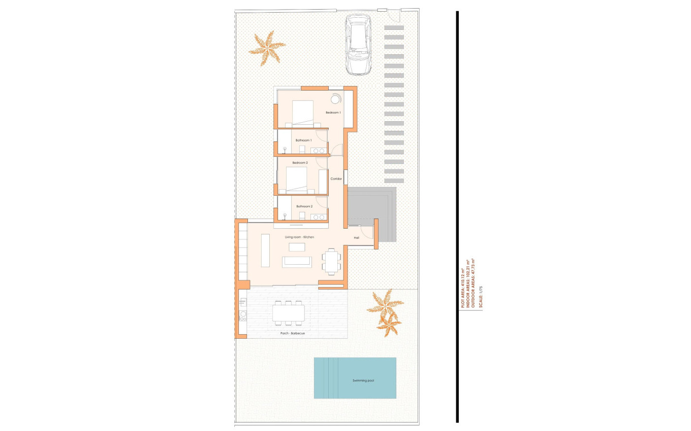 Nieuwbouw - Villa - BAÑOS Y MENDIGO - Altaona Golf