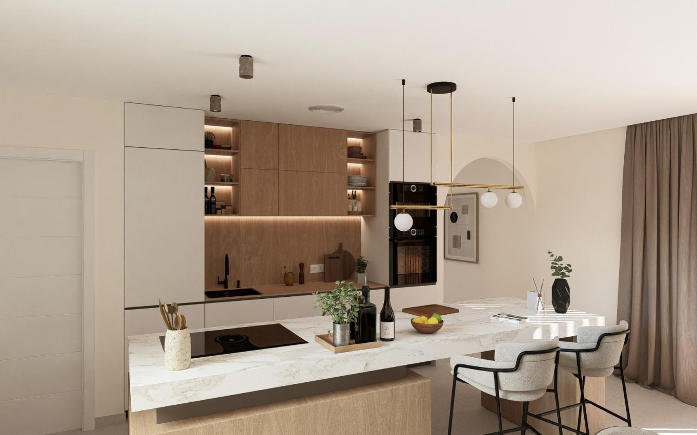 Nieuwbouw - Villa - BAÑOS Y MENDIGO - Altaona Golf