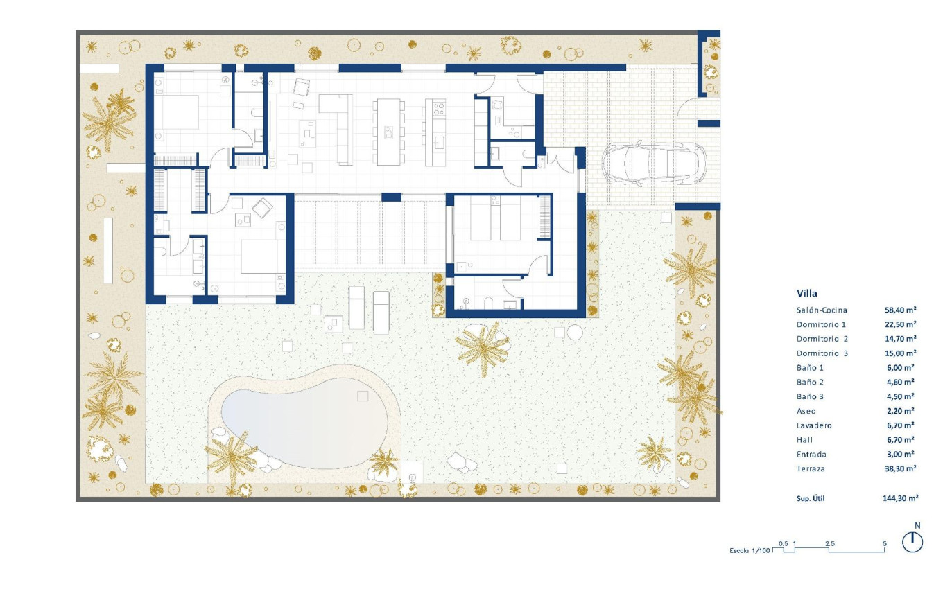 Nieuwbouw - Villa - BAOS Y MENDIGO - Altaona Golf And Country Village