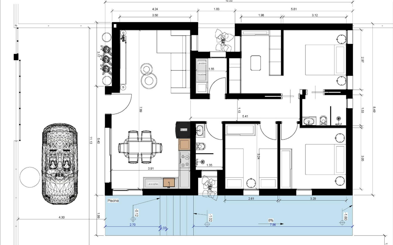 Nieuwbouw - Villa - Benijofar - Urb. Monteazul