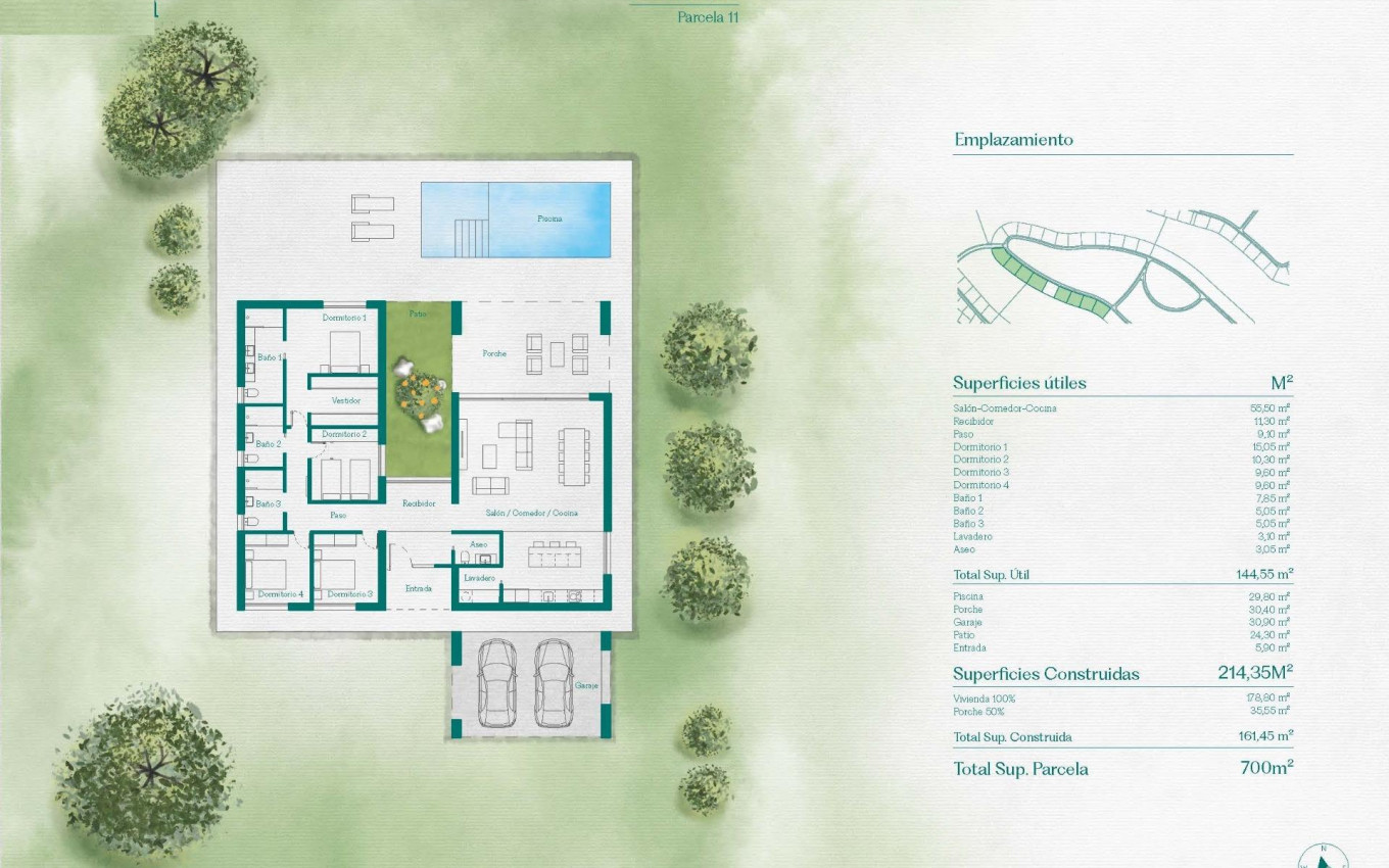 Nieuwbouw - Villa - Fuente Álamo - Hacienda del Alamo