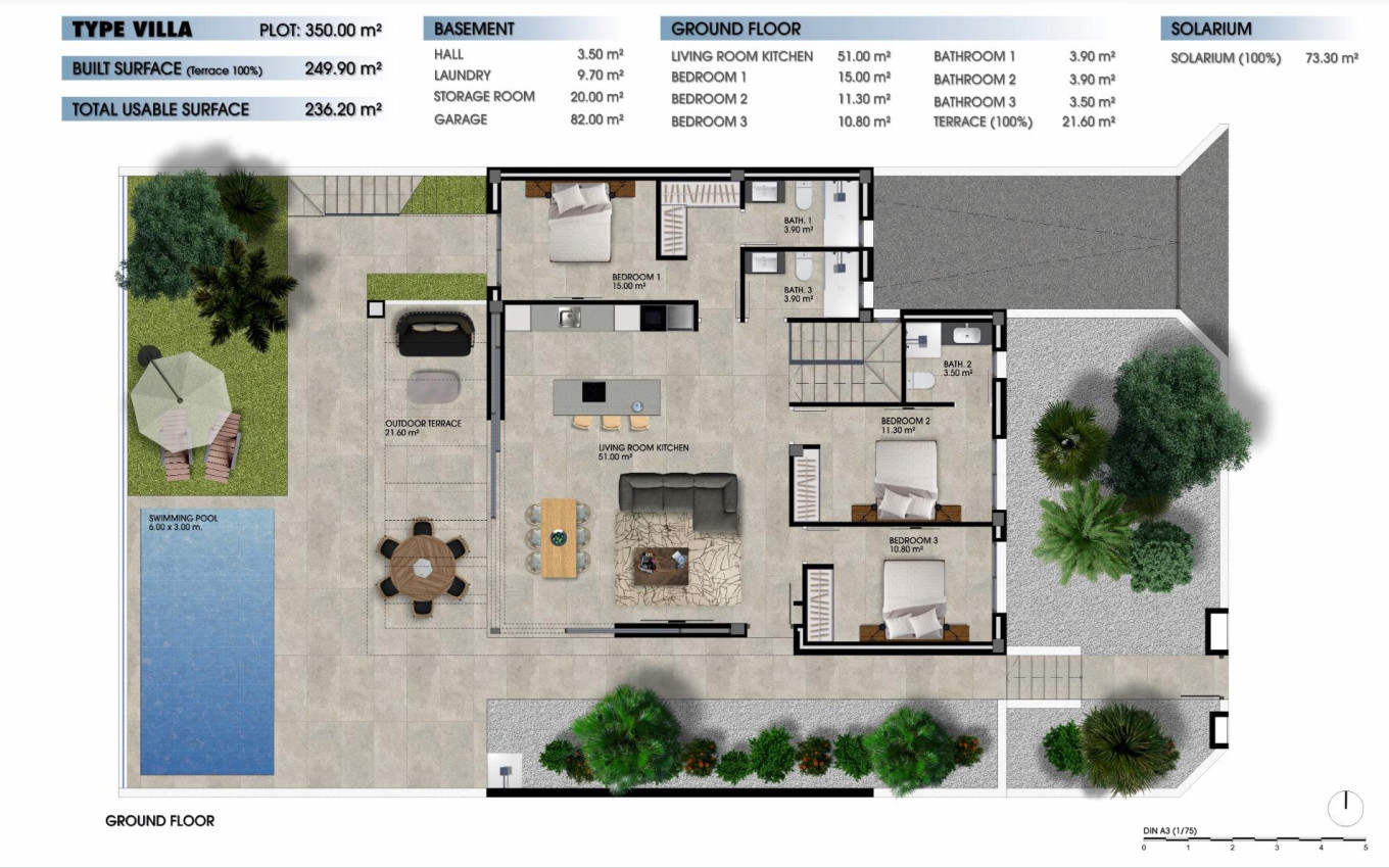 Nieuwbouw - Villa - Los Alcázares - La Serena Golf
