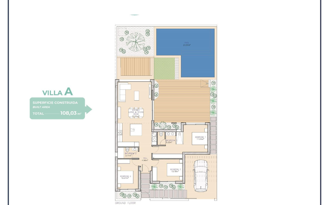 Nieuwbouw - Villa - Los Alcázares - Serena Golf