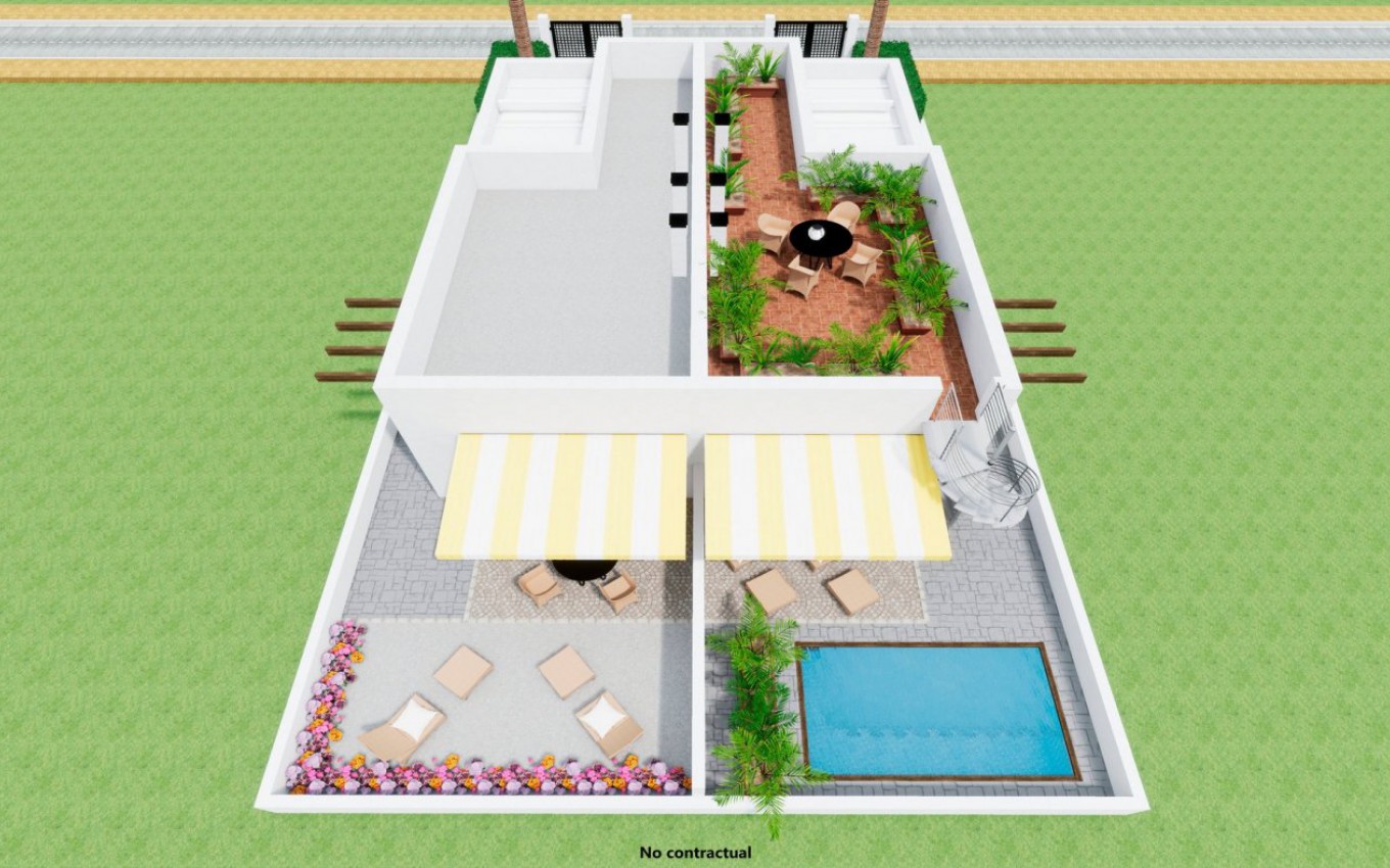 Nieuwbouw - Villa - Los Alcázares - Serena Golf