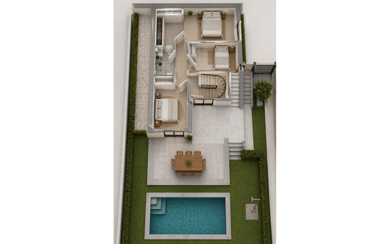 Nieuwbouw - Villa - Mazarron - Country Club
