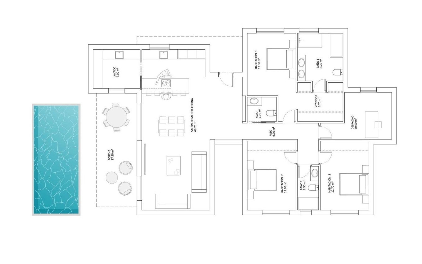 Nieuwbouw - Villa - Monforte del Cid - La Capitana