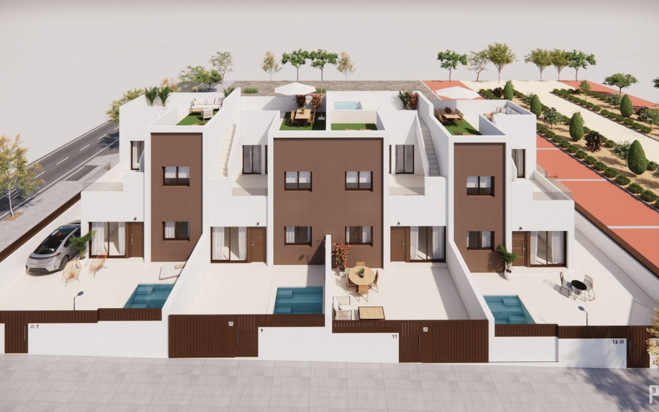 Nieuwbouw - Villa - Pilar de la Horadada - Barrio los Segundas