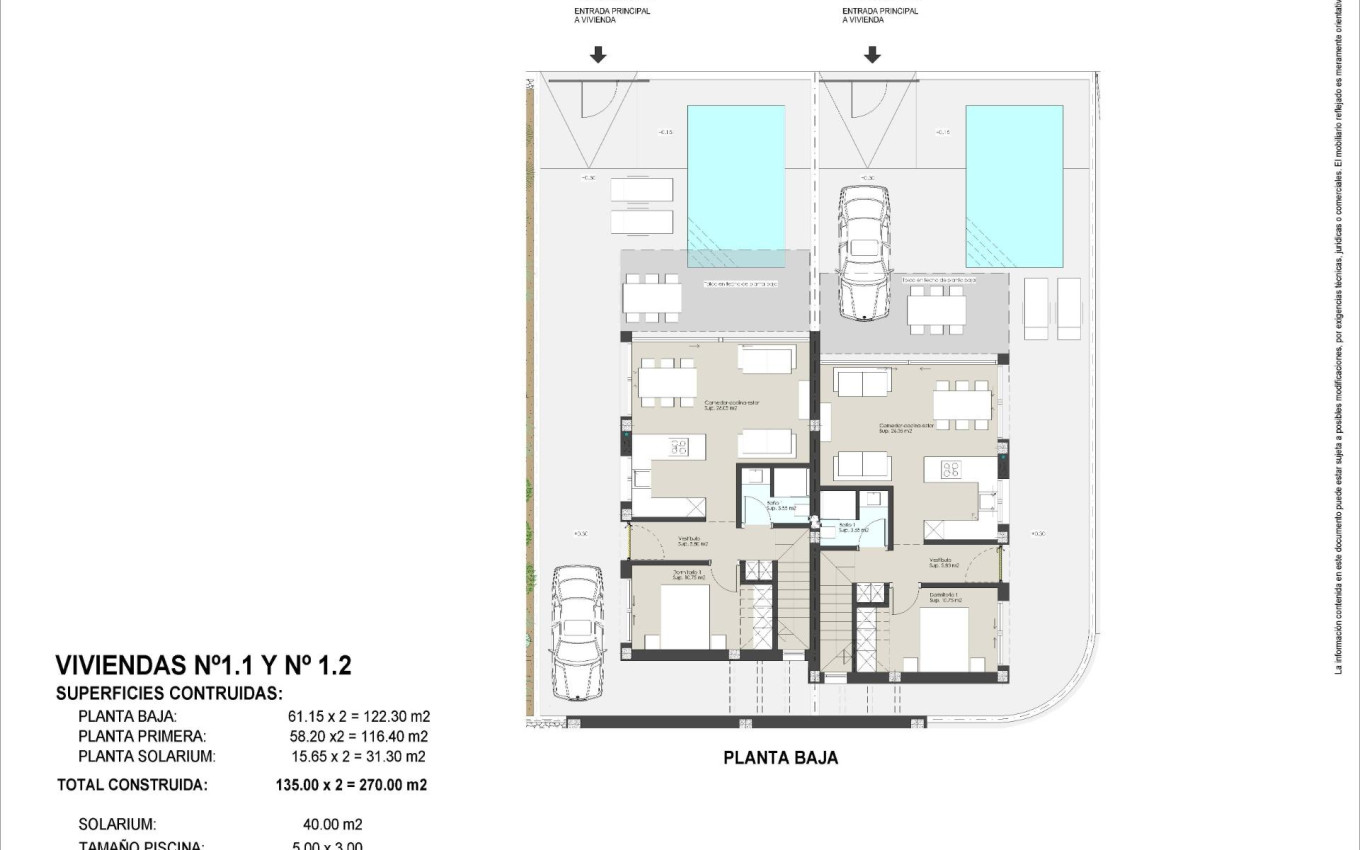 Nieuwbouw - Villa - Pilar de la Horadada - Las Higuericas
