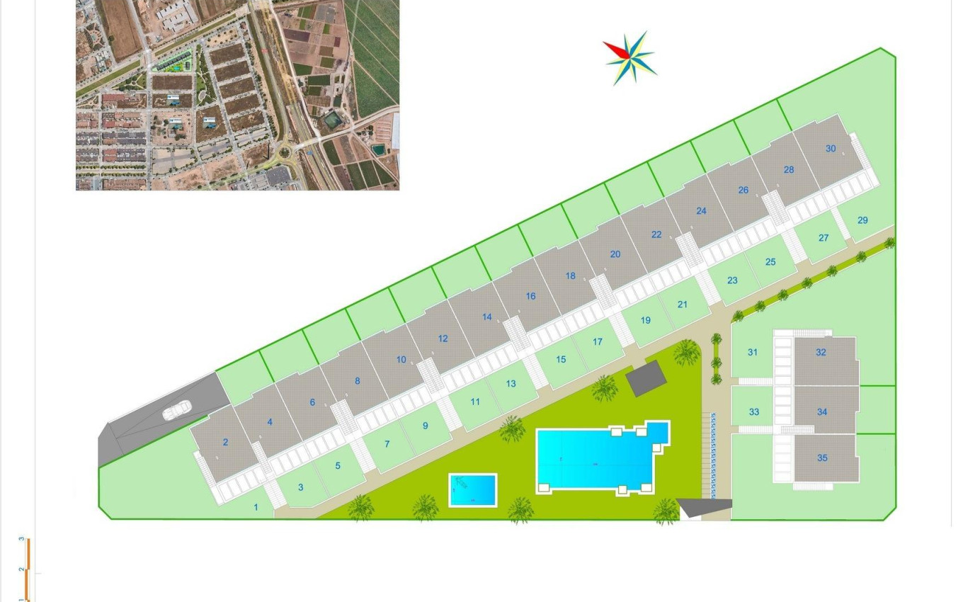 Nieuwbouw - Villa - Pilar de la Horadada - pueblo