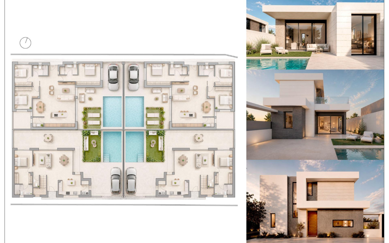 Nieuwbouw - Villa - Pilar de la Horadada - pueblo