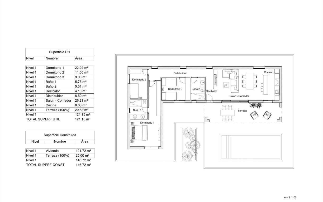 Nieuwbouw - Villa - Pinoso - Lel