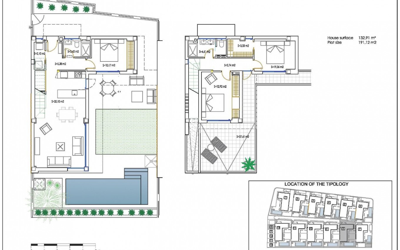 Nieuwbouw - Villa - San Javier - Roda Golf