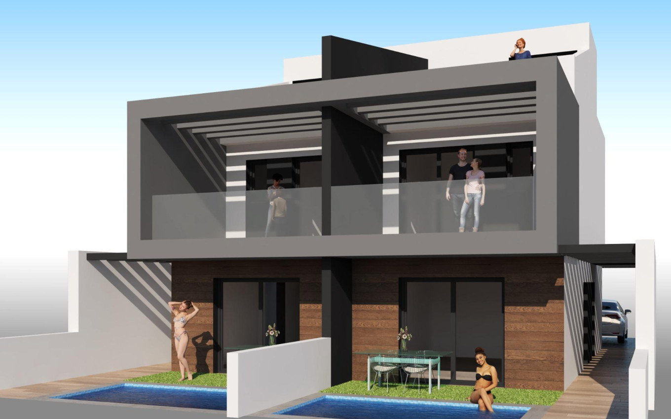 Nieuwbouw - Villa - San Javier - Santiago de la Ribera