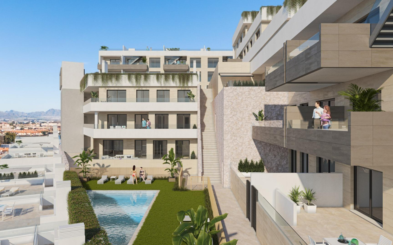 Nouvelle construction - Appartement - Águilas - Playa del Hornillo