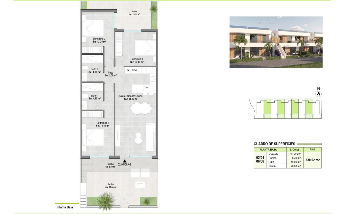 Nouvelle construction - Appartement - Alhama de Murcia - Condado de Alhama